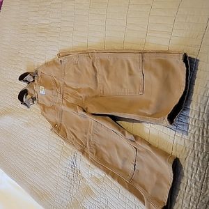 Size 5 boys Carhartt overalls